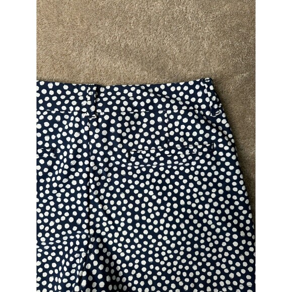 SPANX Women Navy Pantited Dot Sunshine 4" Shorts Size M,NEW - Picture 14 of 15